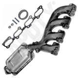APDTY 141889 Manifold & Catalytic Converter Fits 04-09 SRX W/4.6L Carb Compliant