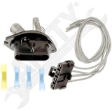 APDTY 141924 Blower Motor Resistor Kit With Harness Fits Select 86-98 GM Models