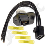 APDTY 141929 Blower Motor Resistor Kit With Harness Replaces 8713889105