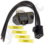 APDTY 141929 Blower Motor Resistor Kit With Harness Replaces 8713889105
