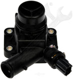 APDTY 142082 Engine Coolant Thermostat With Housing Seal & Temperature Sensor