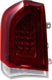 APDTY 142087 Tail Light Lamp Assembly Chrome Trim Rear Left