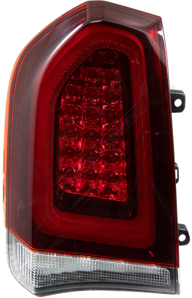 APDTY 142089 Tail Light Lamp Assembly Black Trim Rear Left