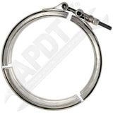 APDTY 142098 Exhaust V-Band Clamp Replaces 21021850