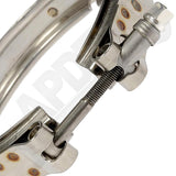 APDTY 142099 Exhaust V-Band Clamp Fits Select 1983-2020 Models