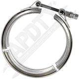 APDTY 142099 Exhaust V-Band Clamp Fits Select 1983-2020 Models