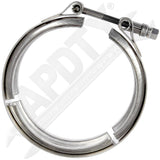 APDTY 142099 Exhaust V-Band Clamp Fits Select 1983-2020 Models