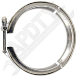 APDTY 142100 Exhaust V-Band Clamp Fits Select 2014-2019 Models