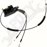 APDTY 142106 DLA Door Lock Actuator & Cables Fits Front Left