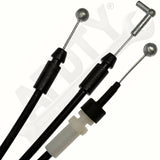 APDTY 142106 DLA Door Lock Actuator & Cables Fits Front Left