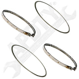 APDTY 142111 Diesel Particulate Filter Gasket And Clamp Kit