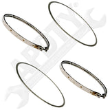 APDTY 142111 Diesel Particulate Filter Gasket And Clamp Kit
