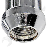 APDTY 142127 Wheel Nut Lock Chrome Acorn Set 1/2-20 Fits Select 1936-2005 Models