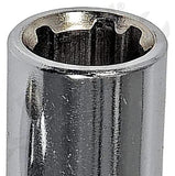 APDTY 142129 Wheel Nut Lock Chrome Acorn Set M12-1.50 Fits Select 1968-18 Models