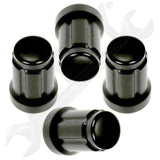 APDTY 142132 Black Chrome Spline Drive Lock Set M14-1.50 (4 Per Pack)