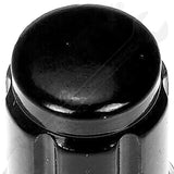 APDTY 142132 Black Chrome Spline Drive Lock Set M14-1.50 (4 Per Pack)