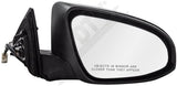APDTY 142148 Side View Mirror Passenger Side, Power, Heated, Paint To Match