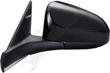 APDTY 142153 Side View Mirror - Driver Side, Power, Heated, Paint To Match Cover