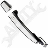 APDTY 142154 Exterior Door Handle Front RH, Rear RH=LH on Select 10-16 GM Models