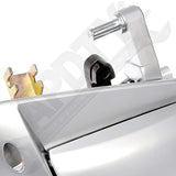APDTY 142155 Exterior Door Handle - Front Left Silver