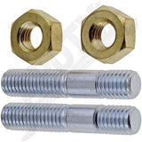APDTY 14215 Exhaust Stud Kit - M10-1.50 x 52mm