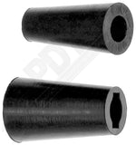 APDTY 142163 Adjustable Length Universal Dipstick - Braided Stainless