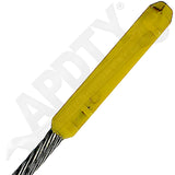 APDTY 142163 Adjustable Length Universal Dipstick - Braided Stainless