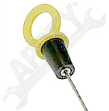 APDTY 142163 Adjustable Length Universal Dipstick - Braided Stainless