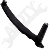 APDTY 142216 Interior Door Pull Handle Black Fits Front or Rear Left Driver-Side