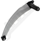 APDTY 142218 Interior Door Pull Handle Gray Fits Front or Rear Right-Passenger