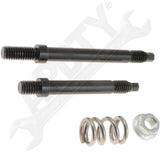 APDTY 14222 1) 3/8-16 x 3.5 In. stud, 1) 3/8-16 x 4.5 In. stud, 1 Spring & 1 Pre