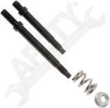 APDTY 14222 1) 3/8-16 x 3.5 In. stud, 1) 3/8-16 x 4.5 In. stud, 1 Spring & 1 Pre
