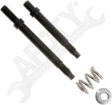 APDTY 14222 1) 3/8-16 x 3.5 In. stud, 1) 3/8-16 x 4.5 In. stud, 1 Spring & 1 Pre
