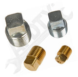 APDTY 142247 Pipe Plug Assortment - 1/8, 1/4, 3/8, 1/2