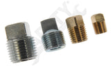 APDTY 142247 Pipe Plug Assortment - 1/8, 1/4, 3/8, 1/2