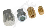 APDTY 142247 Pipe Plug Assortment - 1/8, 1/4, 3/8, 1/2