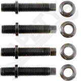 APDTY 14230 Exhaust Stud Kit - M12-1.75 x 62mm Fits Select 1981-2007 Models