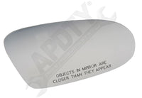 APDTY 142317 Replacement Mirror Glass Without Backing Plate - Right