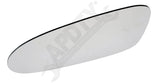 APDTY 142318 Replacement Mirror Glass Without Backing Plate - Left