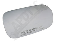 APDTY 142319 Replacement Mirror Glass Without Backing Plate - Right