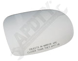 APDTY 142321 Replacement Mirror Glass Without Backing Plate - Right