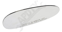 APDTY 142323 Replacement Mirror Glass Without Backing Plate - Right