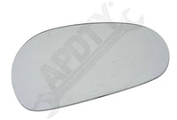 APDTY 142324 Replacement Mirror Glass Without Backing Plate - Left