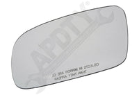 APDTY 142325 Replacement Mirror Glass Without Backing Plate - Right