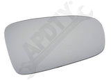 APDTY 142327 Replacement Mirror Glass Without Backing Plate - Left