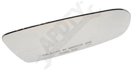 APDTY 142328 Replacement Mirror Glass Without Backing Plate - Right