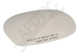 APDTY 142341 Replacement Mirror Glass Without Backing Plate - Right