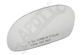 APDTY 142341 Replacement Mirror Glass Without Backing Plate - Right