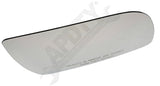APDTY 142343 Replacement Mirror Glass Without Backing Plate - Right