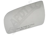 APDTY 142343 Replacement Mirror Glass Without Backing Plate - Right